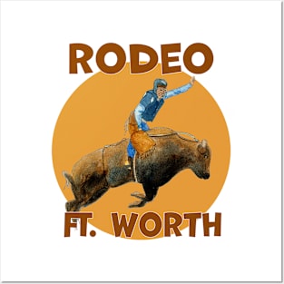 Rodeo Fort Worth, Texas Posters and Art